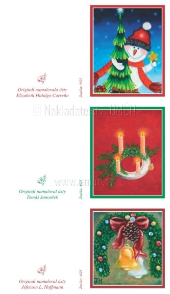 Aršík jmenovek k dárkům zn.4825